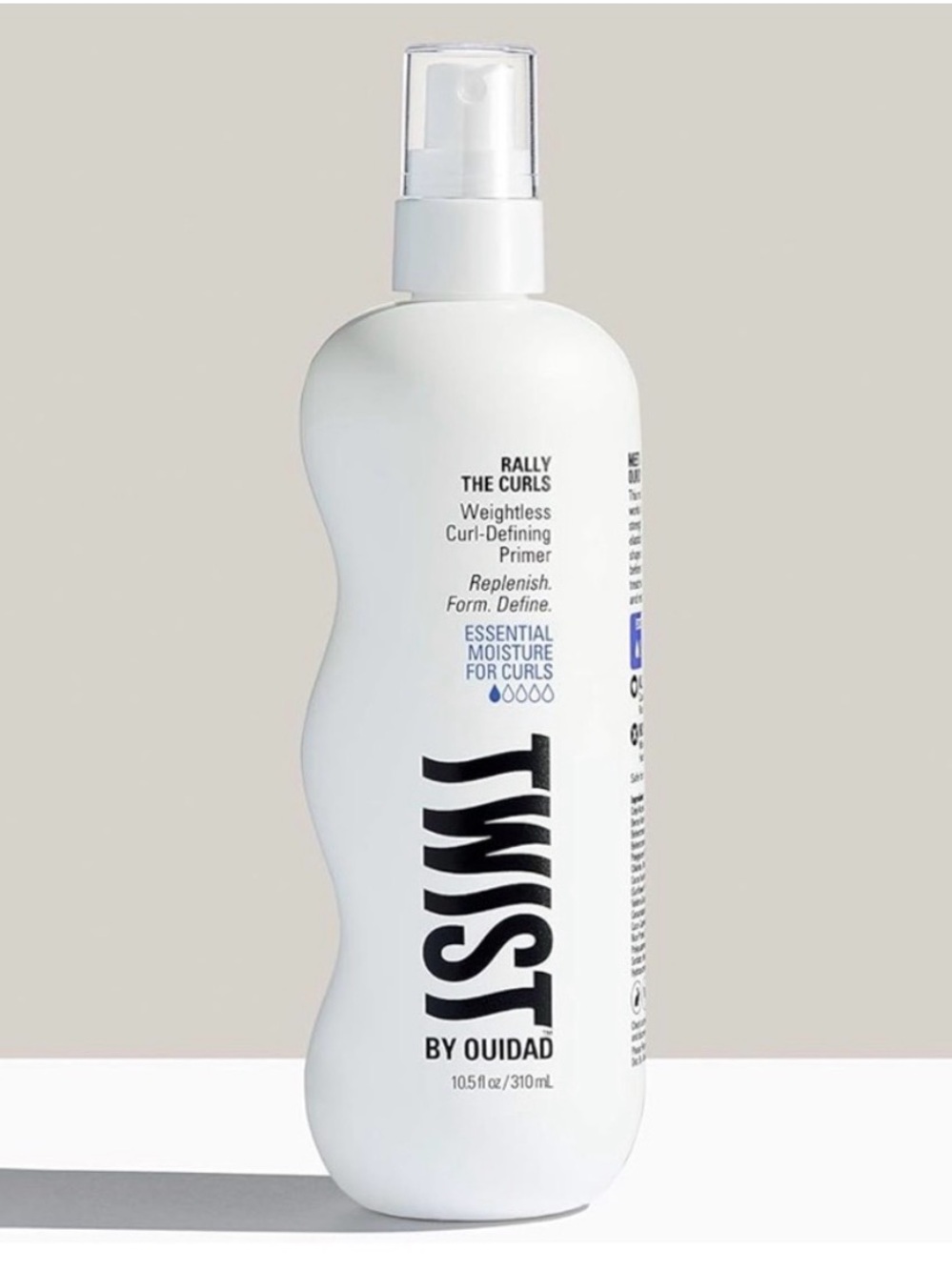 Twist by Ouidad Rally the Curls Weightless Curl-Defining Primer - White